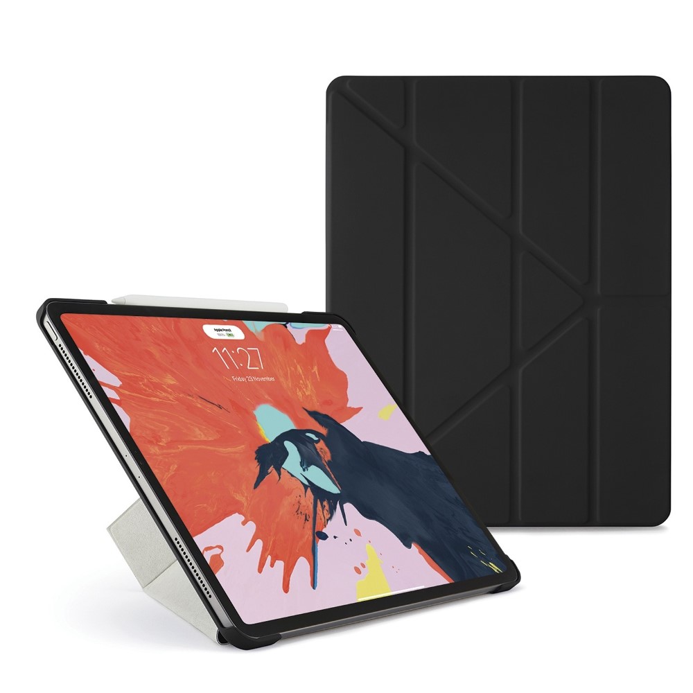 Pipetto Origami Case Black for iPad Pro 12.9-Inch 3rd Gen