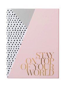 Zoella Stay on Top of your World Stationary Book