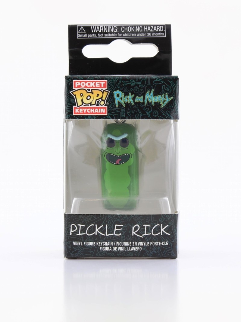 Funko Pop Rick & Morty Pickle Rick Vinyl Keychain