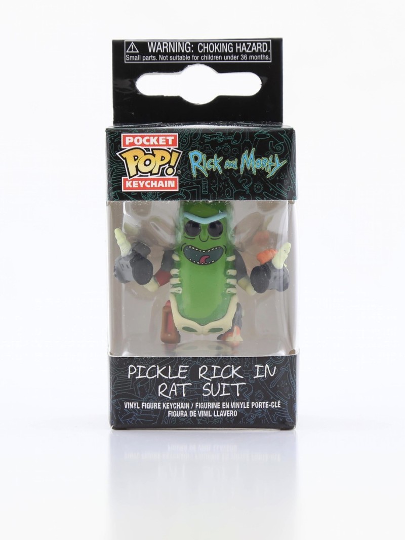 Funko Pocket Pop! Animation Rick & Morty Rick in Rat Suit 2-Inch Vinyl Figure Keychain