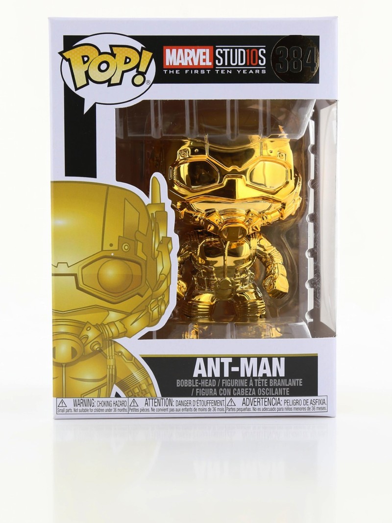 Funko Pop Marvel Ant Man Chrome Vinyl Figure