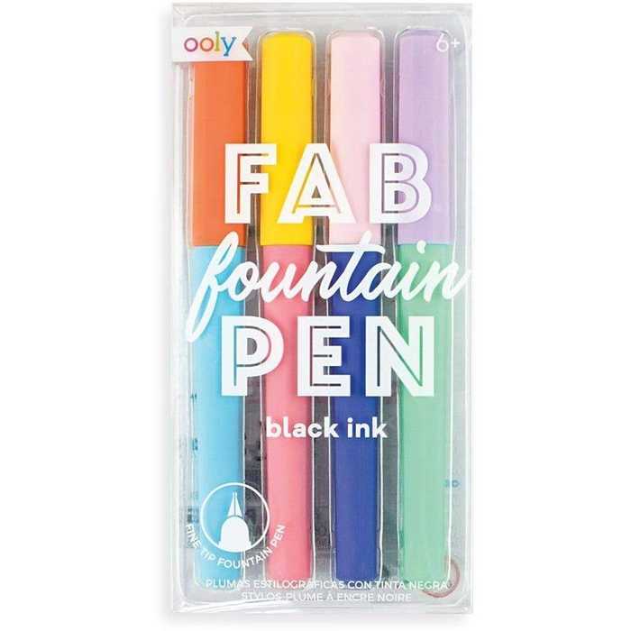 Ooly Fab Fountain Pen (Set of 4)