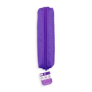 OOLY on the Go Purple Zipper Pencil Pouch