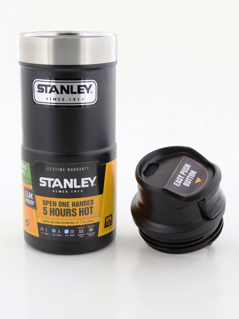 Stanley Classic1 Hand Vacuum Mug 2.0 Matteblack 350ml