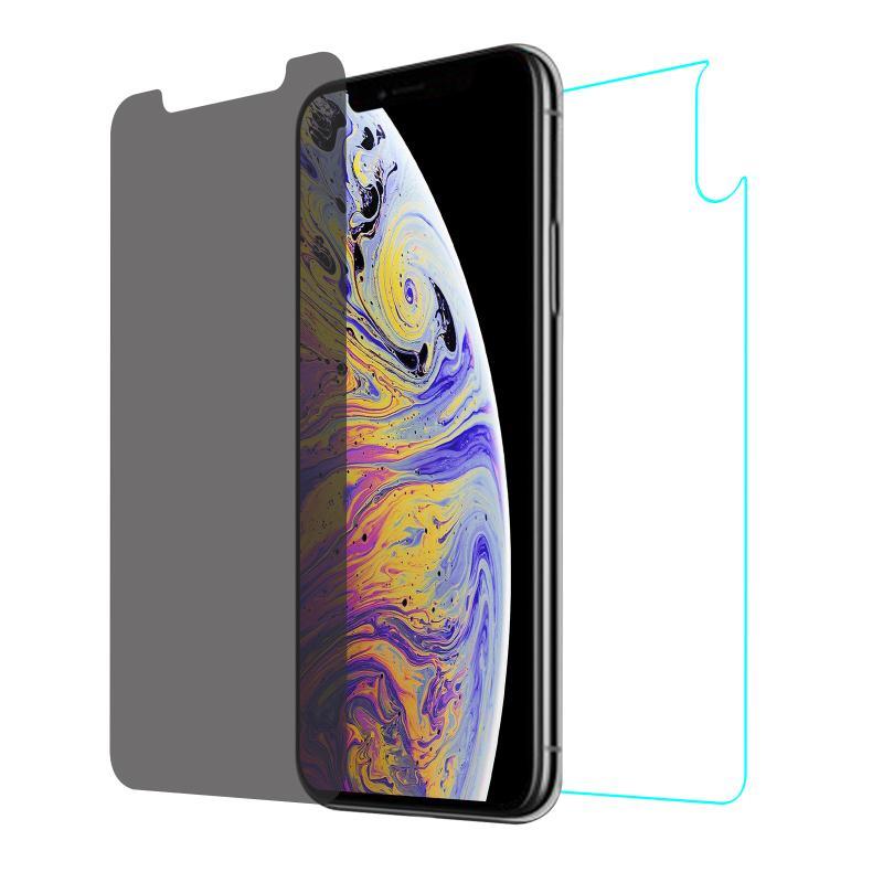 Baykron Privacy Tempered Glass Screen Protector for iPhone XS/X
