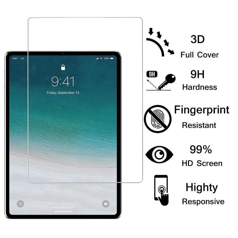 Devia Curve Tempered Glass Screen Protector for iPad Pro 12.9-inch 3rd Gen