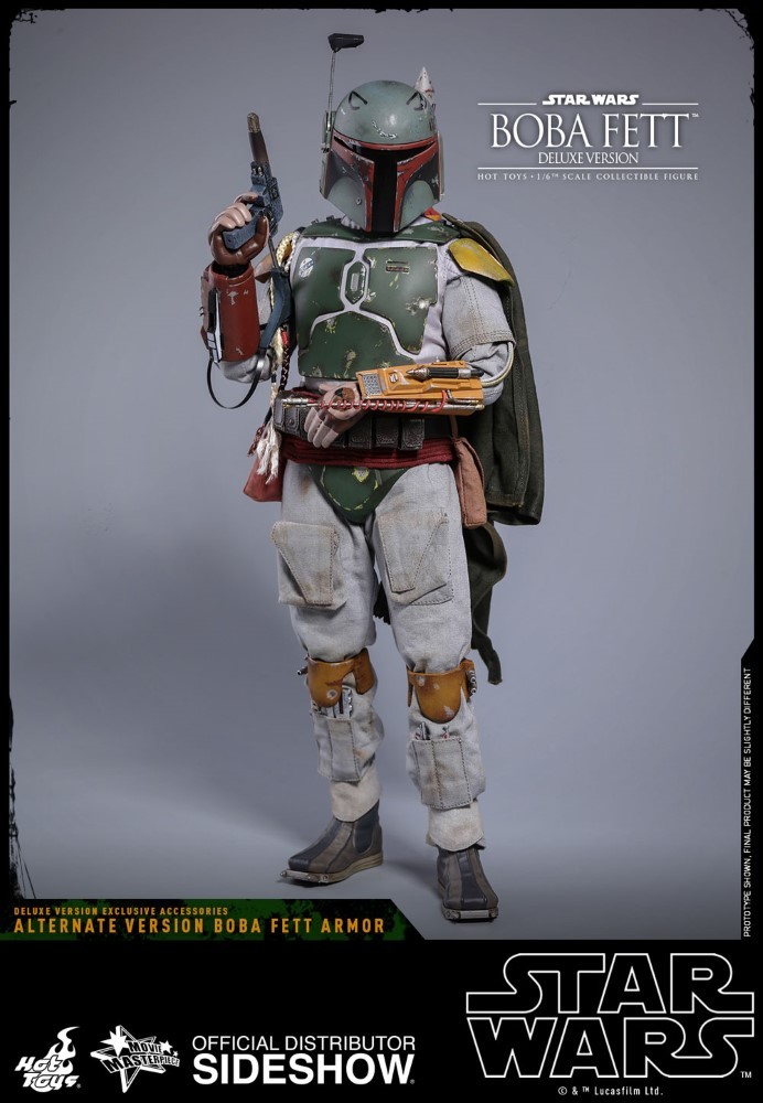 Sideshow Star Wars Boba Fett Sixth Scale Figure (Deluxe Version)