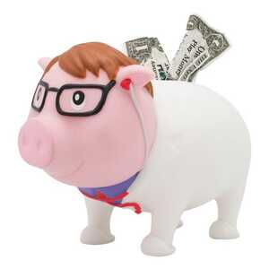 Biggys Doctor Piggy Bank By Lilalu