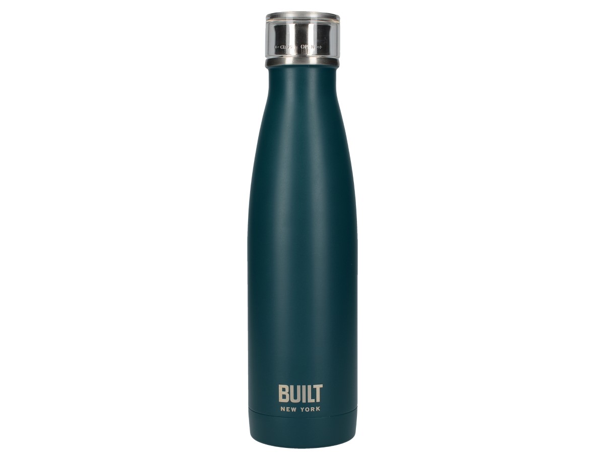 Built Double Walled Stainless Steel Water Bottle Teal 500ml