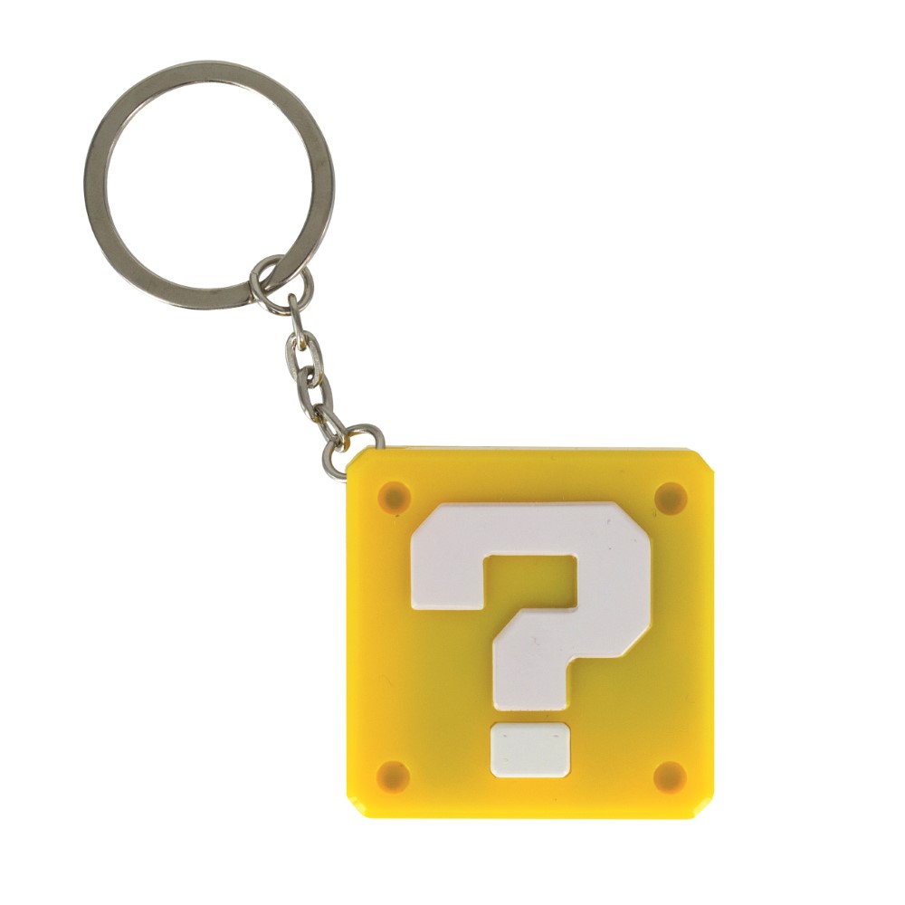 Paladone Super Mario Question Block Keyring Light