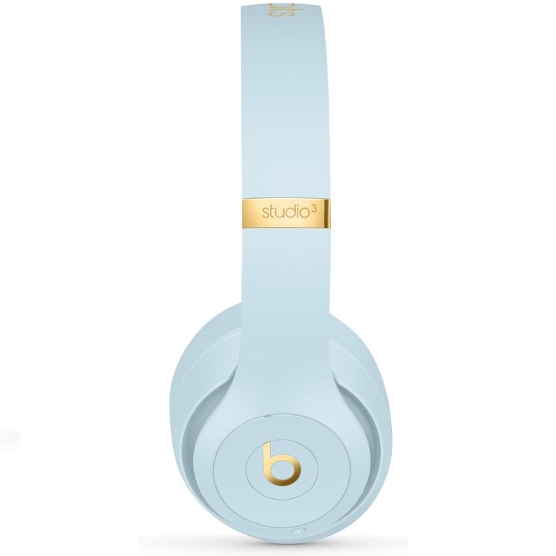 Beats by Dr. Dre Studio3 Skyline Collection Wireless Headphones Crystal Blue