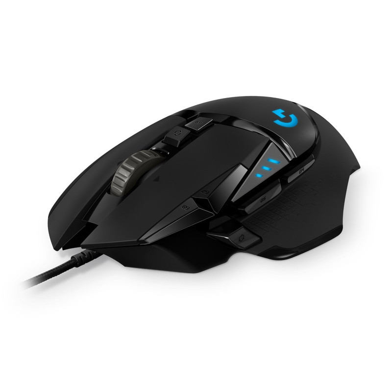 Logitech G 910-005471 G502 HERO High Performance RGB Gaming Mouse with 11 Programmable Buttons and Personalized Weight and Balance Tuning with 3.6g...