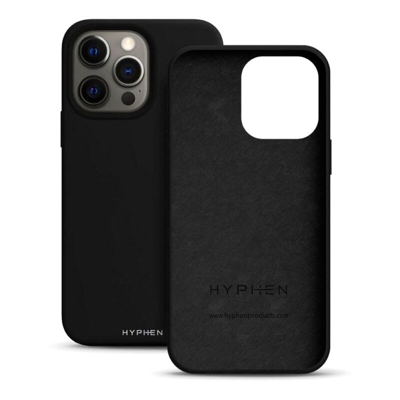 HYPHEN TINT Silicone Case for iPhone 13 Pro Black