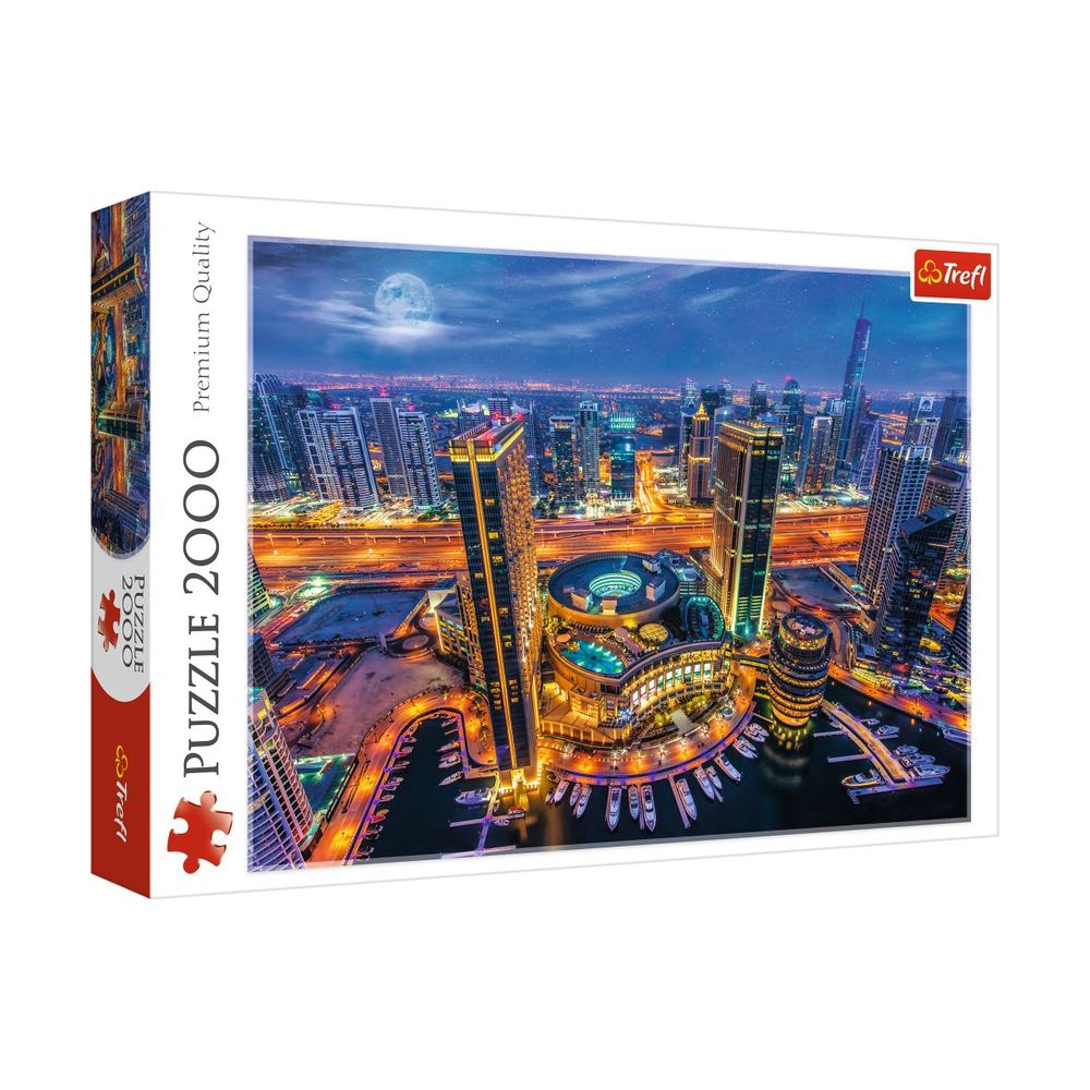 Trefl UAE Lights Of Dubai 2000 Pcs Jigsaw Puzzle