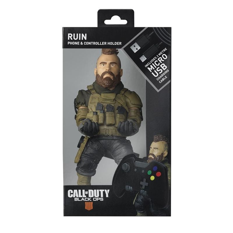 Exquisite Gaming COD Black Ops 4 Ruin Cable Guy with 2M Cable for Gaming Controllers/Smartphones