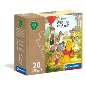 Clementoni Play For Future Winnie The Pooh Jigsaw Puzzle (2 X 20 Pieces)