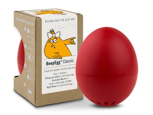 BeepEgg Musical Egg Timer Classic Red