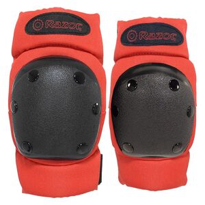 Razor Child Elbow & Knee Pads Protective Gear Set Red