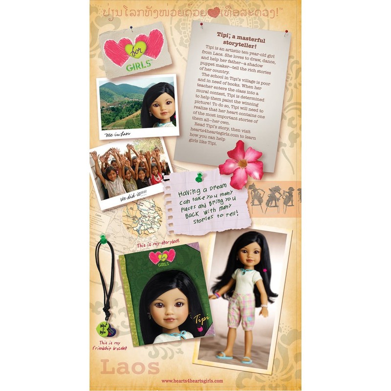Hearts for Hearts Girls Doll - Tipi from Laos