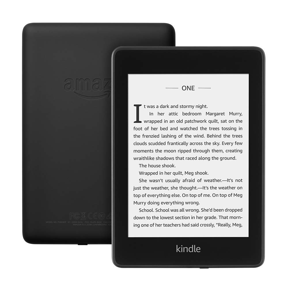 Amazon Kindle Paperwhite (10th Gen) with Built-in-Light 6-Inch 8GB Wi-Fi - Black