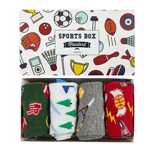 Moustard Sports Socks Box Unisex