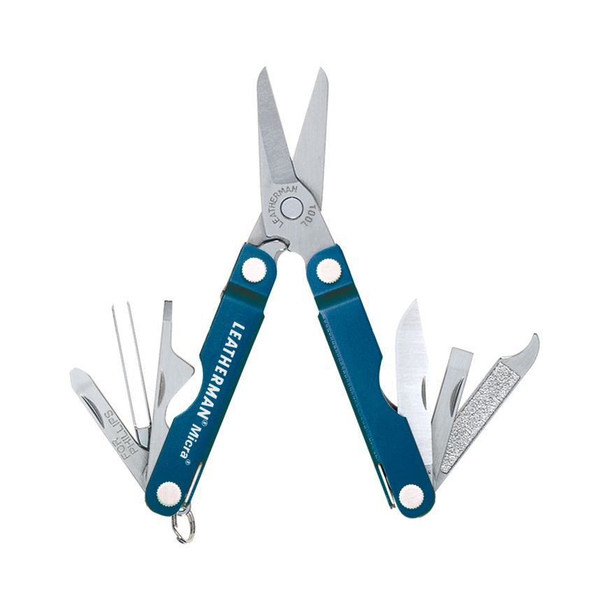 Leatherman Micra Blue Peg Multi-Tool Pocket Knife