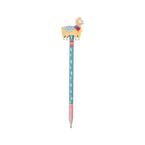 Legami No Drama Llama Pencil With Eraser - Beige