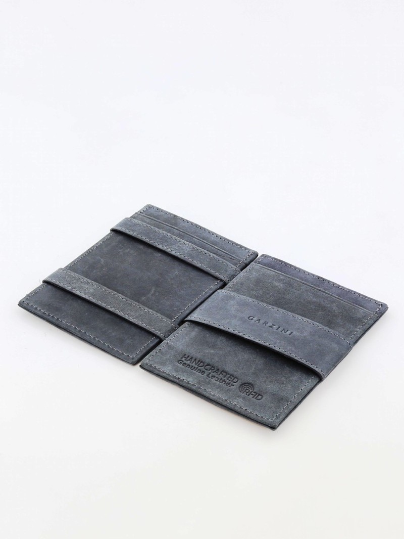 Garzini Cavare Magic Wallet Vintage Carbon Black
