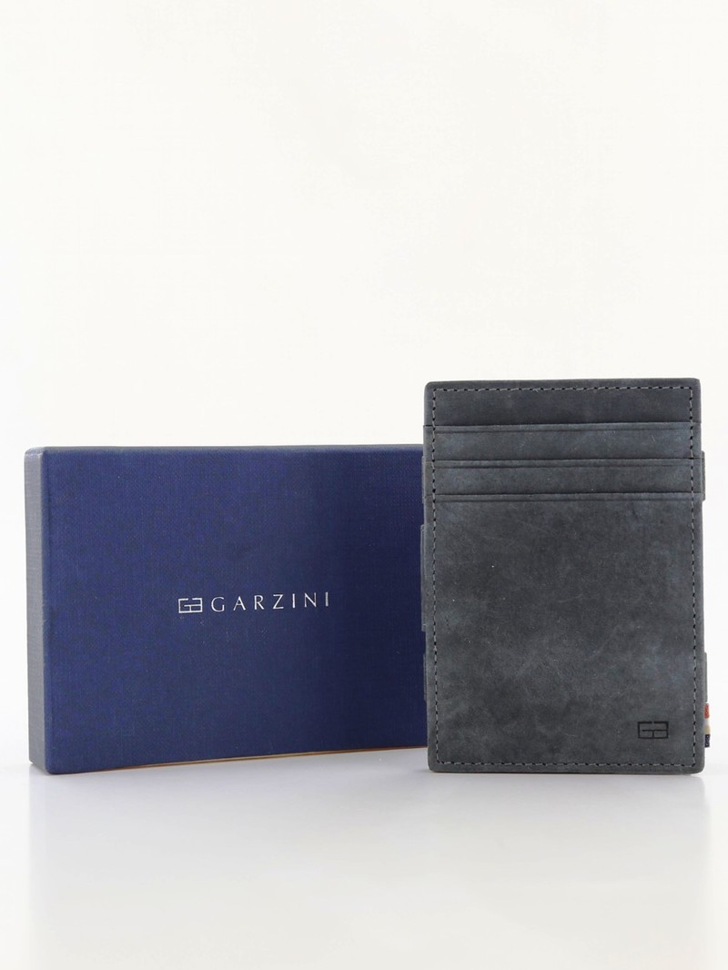 Garzini Essenziale Magic Wallet Vintage Carbon Black Wallet