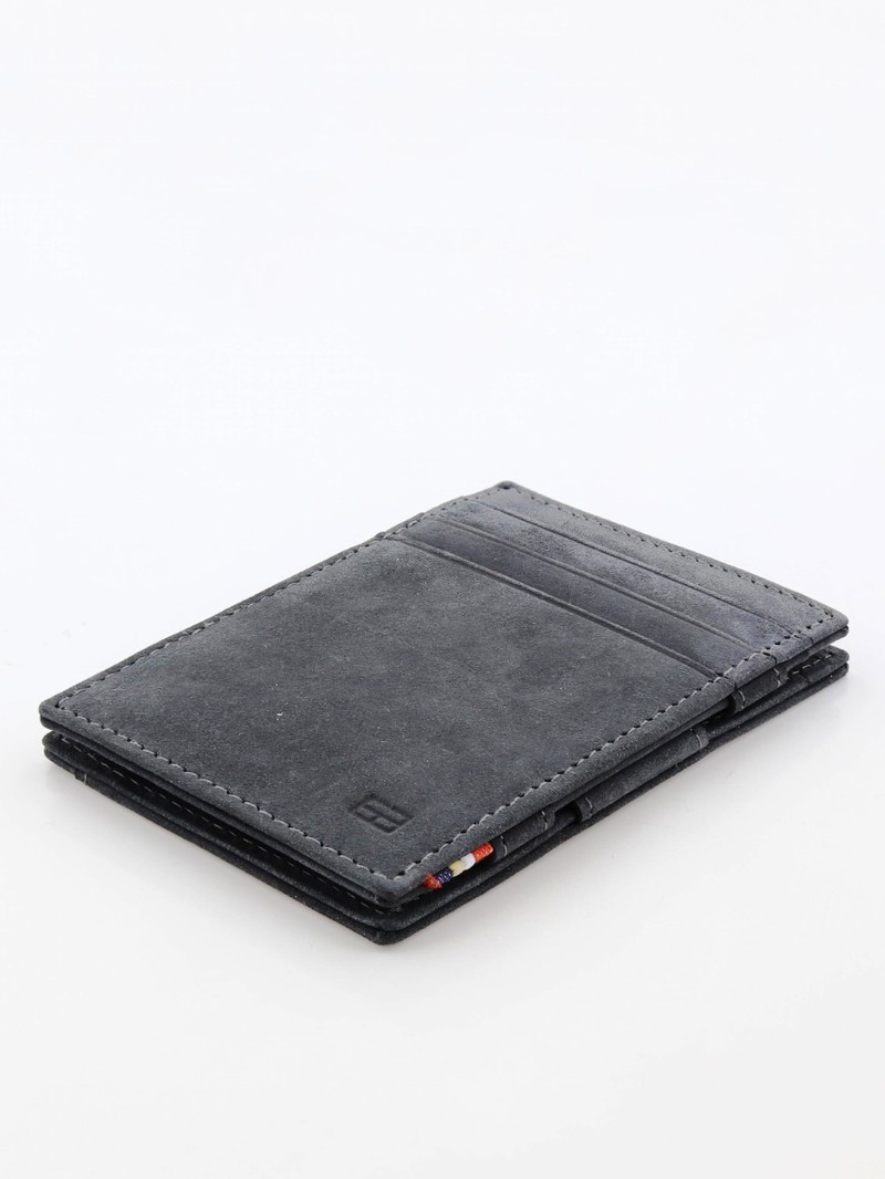 Garzini Essenziale Magic Wallet with RFID Window Vintage Carbon Black Wallet