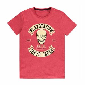 Difuzed PlayStation Tokyo Men's T-Shirt Red