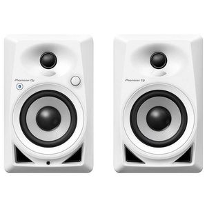 Pioneer DM-40BT Active Monitor Speakers with Bluetooth - White (Set of 2)