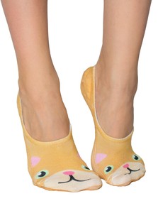 Living Royal Kitty Women's Liner Socks