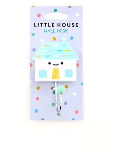 Petit Monkey Hook Little House Soft Aqua