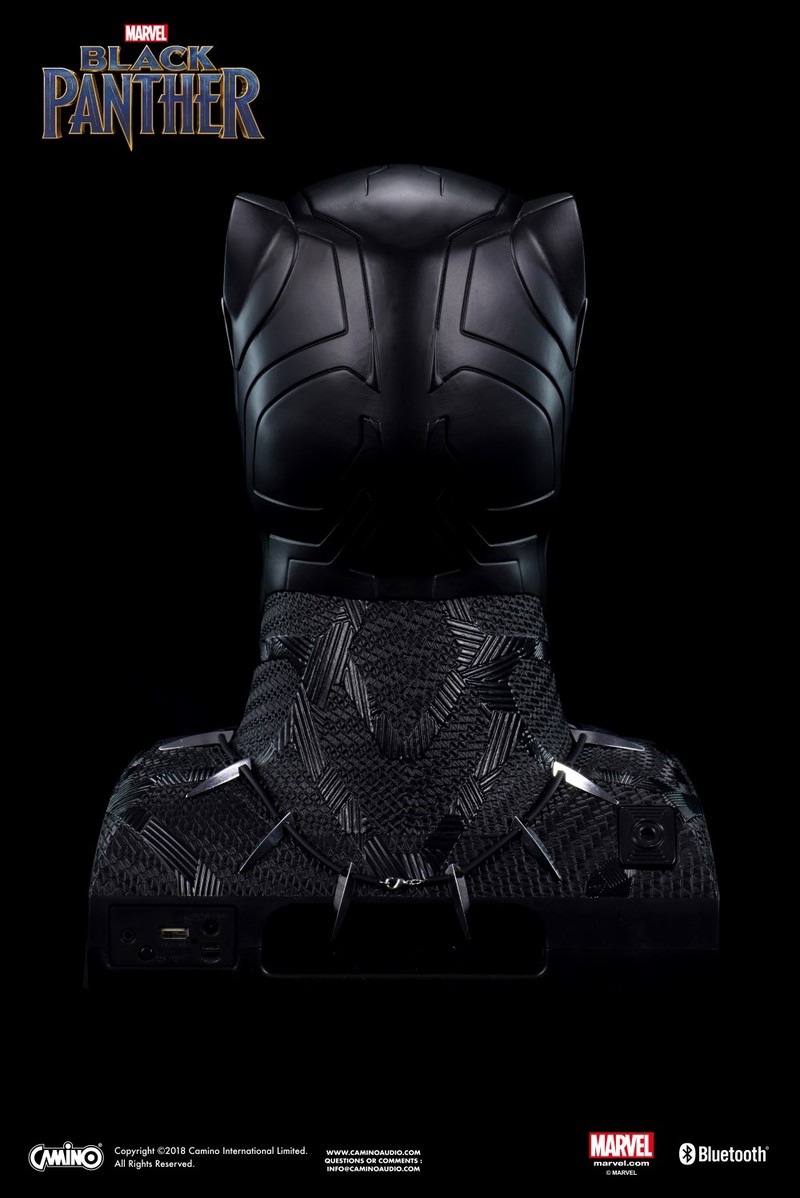 Camino Marvel Black Panther Life-Size Bluetooth Speaker