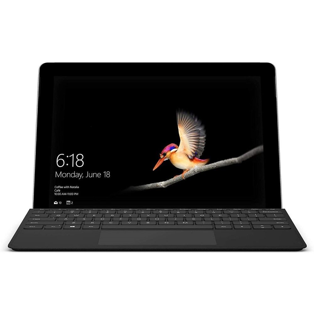 Microsoft Surface Go PenTium Gold 1.6Ghz/4GB/64GB eMMC/10-inch Pixelsense Display/Windows 10/Silver + Black Type Cover
