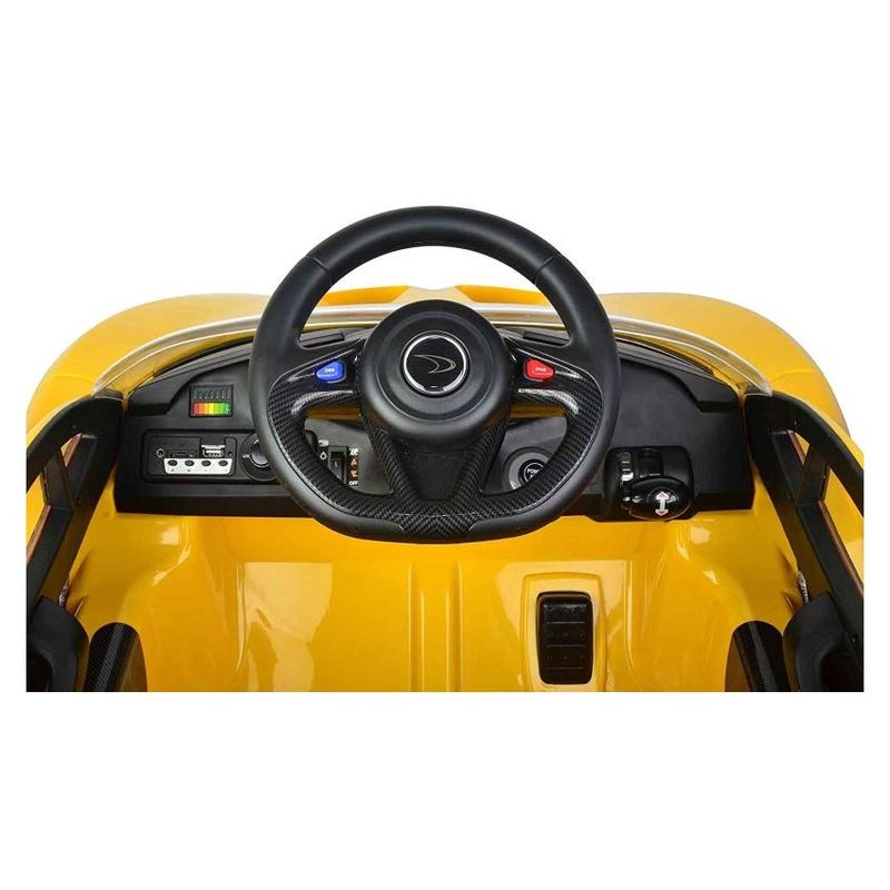 Mclaren P1 Electric Ride-On Car Yellow