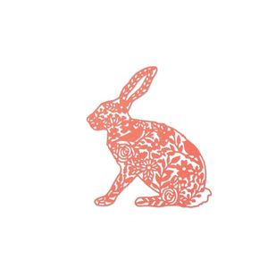 Sizzix Thinlits Die Wild Rabbit by Georgia Low