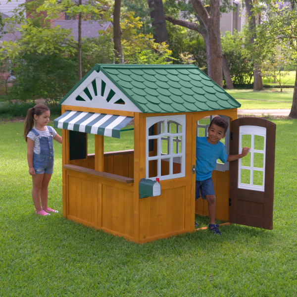 Kidkraft Garden View Outdoor Wooden Playhouse