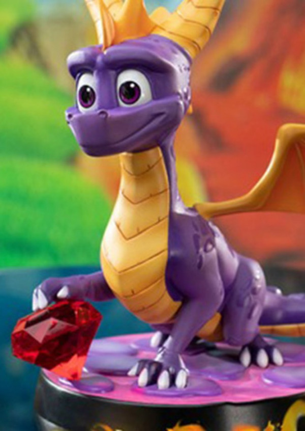 First 4 Spyro The Dragon Statue Standard Edition 8 Inches
