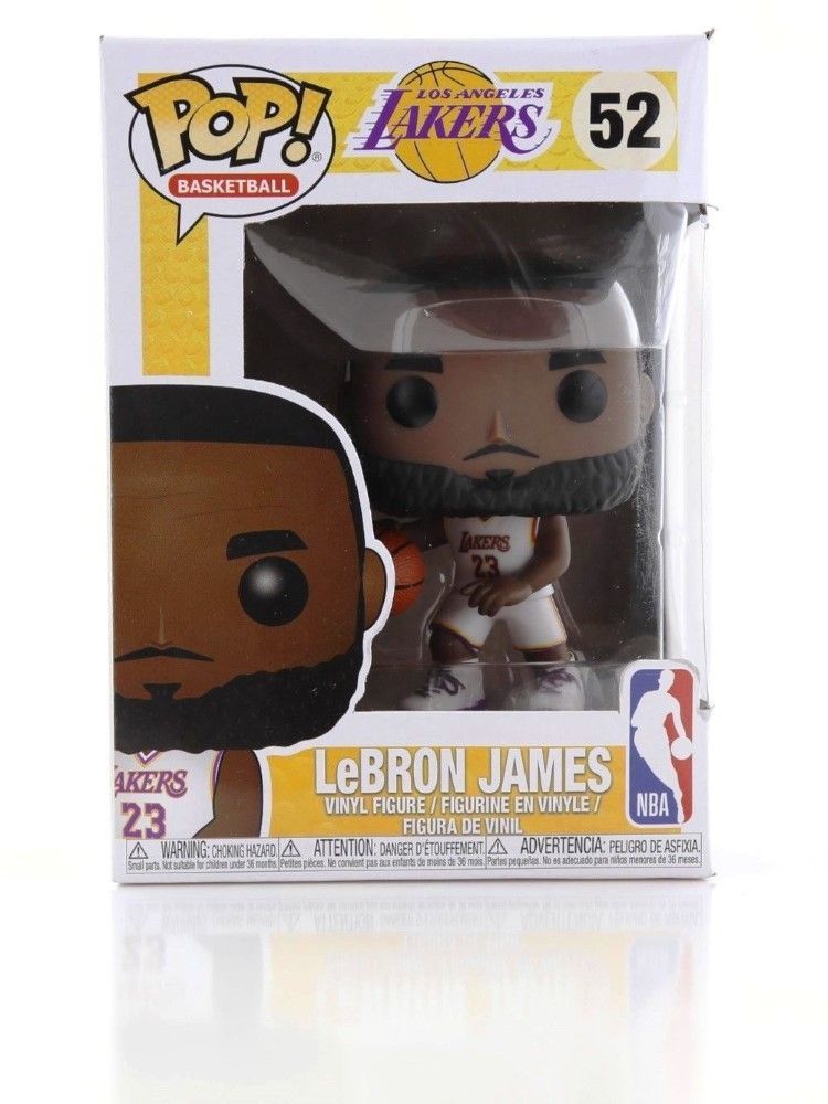 Funko Pop NBA Lakers Lebron James White Uniform
