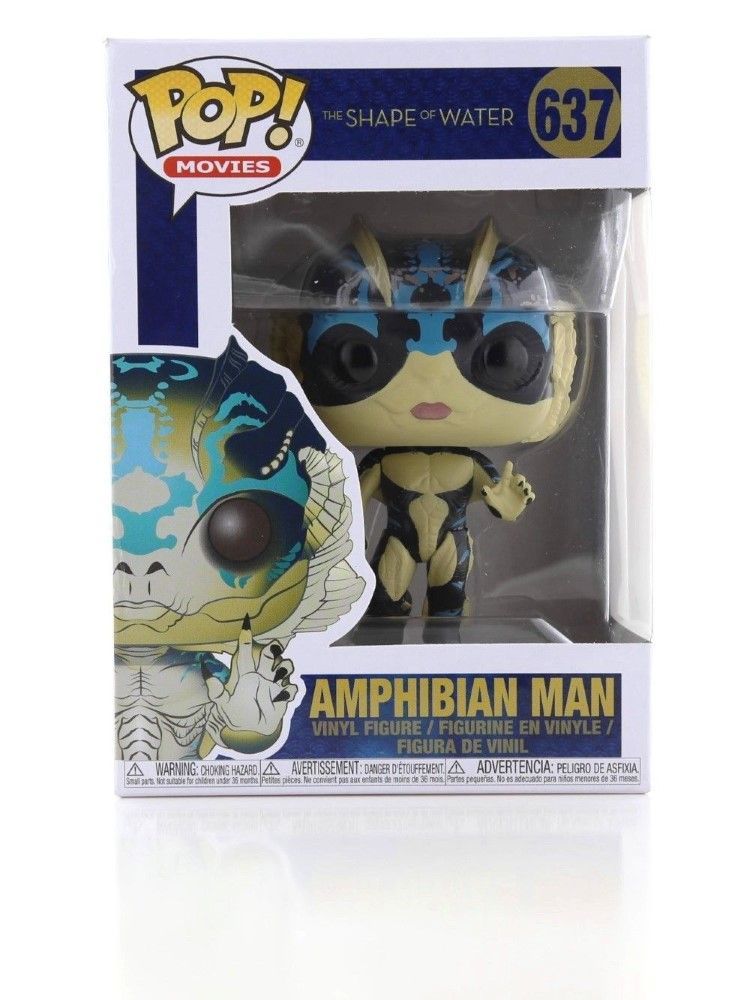 Funko Pop the Shape of Water Amphibian Man Vinyl Figure (With Chase*)