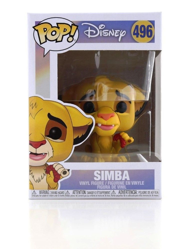 Funko Pop! Disney Lion King Classic Simba With Grub 3.75-Inch Vinyl Figure