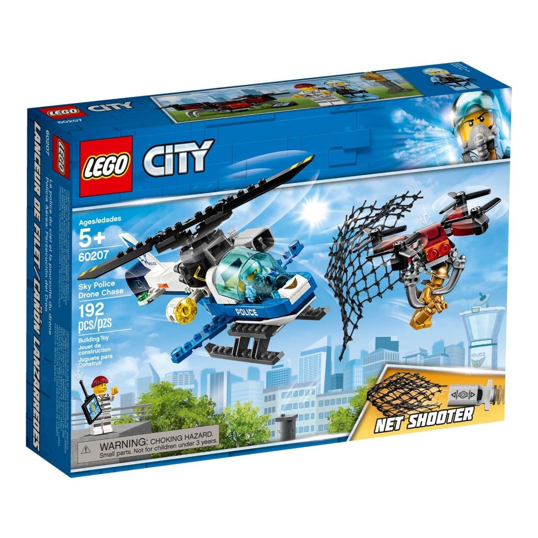 LEGO City Police Sky Police Drone Chase 60207
