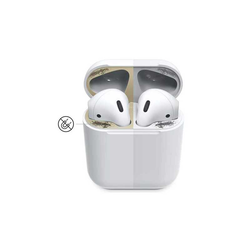 Elago Dust Guard Gold for AirPods (2 Sets)