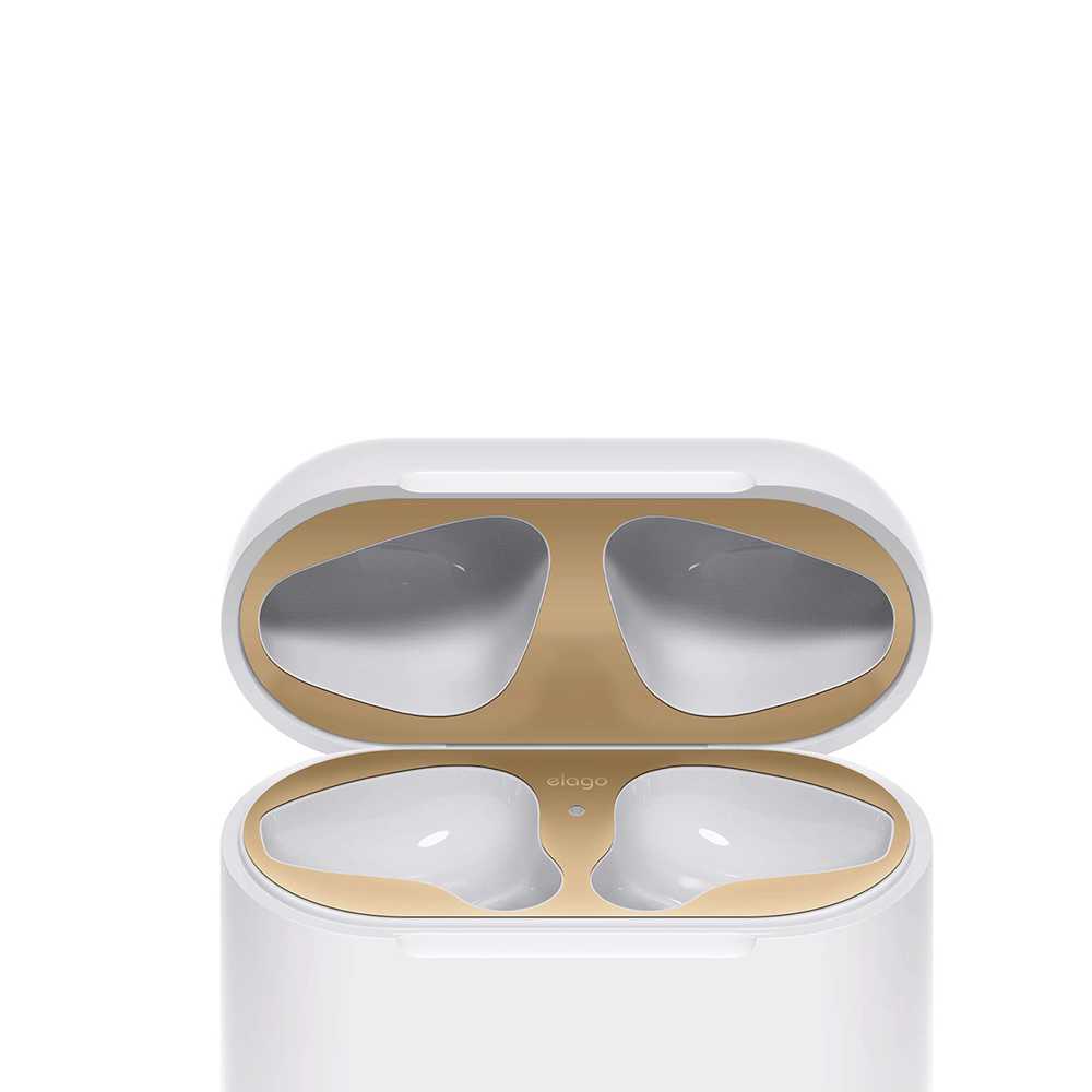 Elago Dust Guard Gold for AirPods (2 Sets)