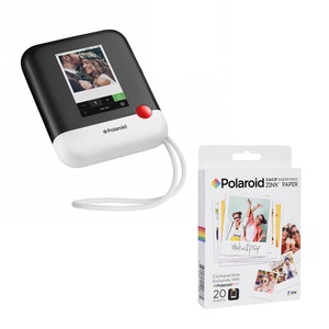Polaroid POP Instant Print Camera White + ZINK Paper (20 Sheets)