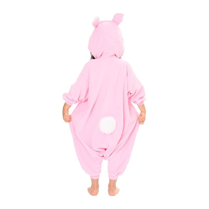 Kigurumi Rabbit Kids Overalls Pink