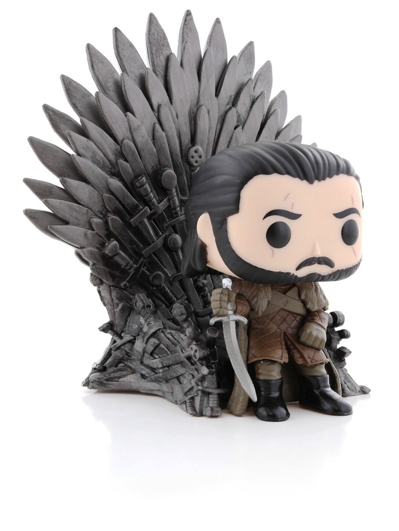 Funko Pop Deluxe Game of Thrones S10 Jon Snow On Iron Throne