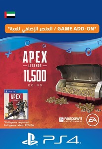 Apex Legends 10000 +1500 Bonus Apex Coins for Sony PlayStation - (UAE) (Digital Code)